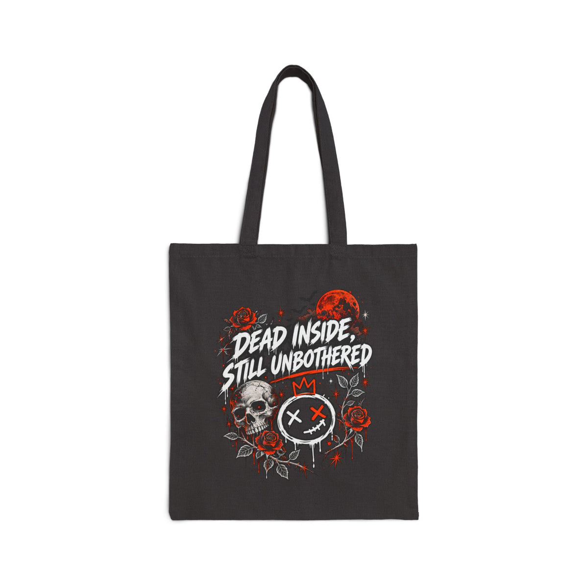 Dead Inside, Still Unbothered — Halloween Tote