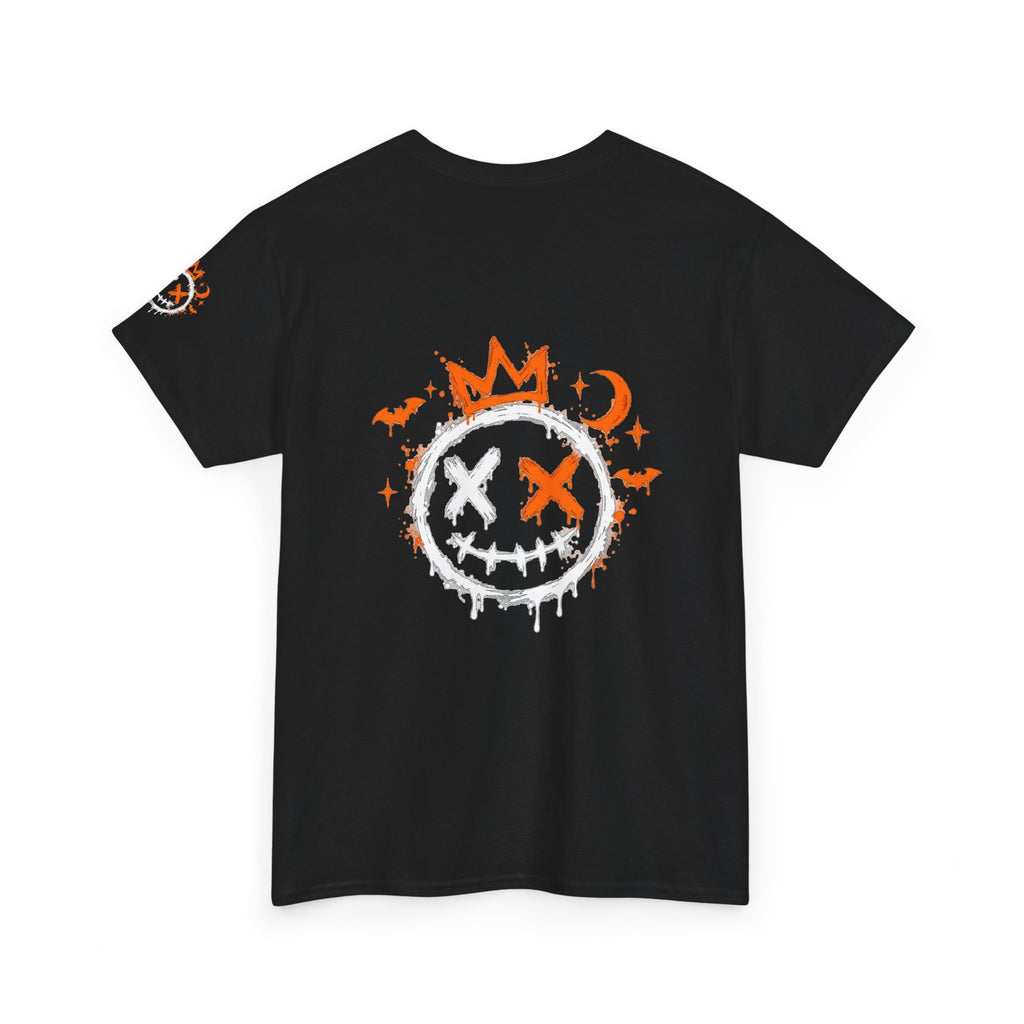 Crowned Chaos — Halloween Graffiti Tee