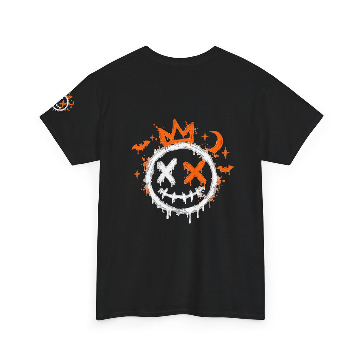 Crowned Chaos — Halloween Graffiti Tee