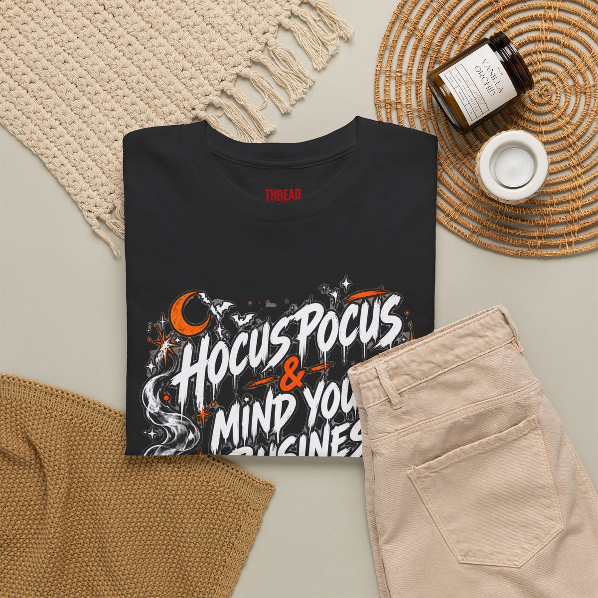 Hocus Pocus & Mind Your Business — Halloween Tee